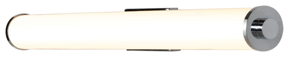 Procyon 25" ETL Certified Integrated LED Bathroom Lighting Fixture in Chrome