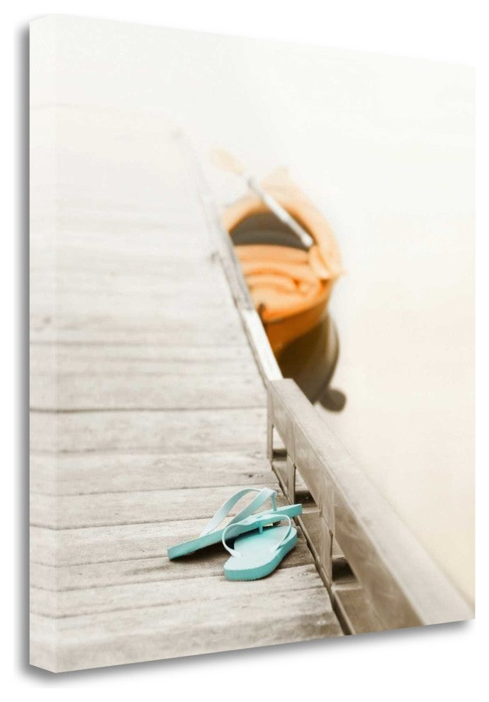 "Summer At The Lake" By Nicholas Bell, Giclee Print on Gallery Wrap Canvas
