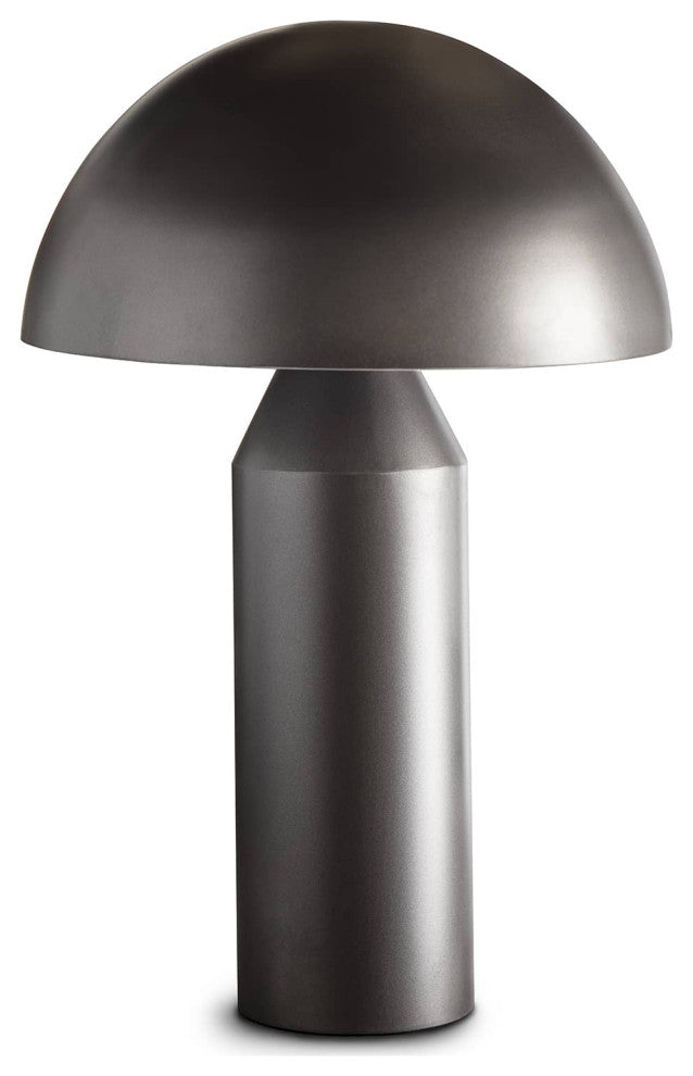 Apollo Table Lamp, Blackened Iron