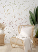 Soaring Birds Peel and Stick Vinyl Mural, Sunset, 24"w X 96"h, Single