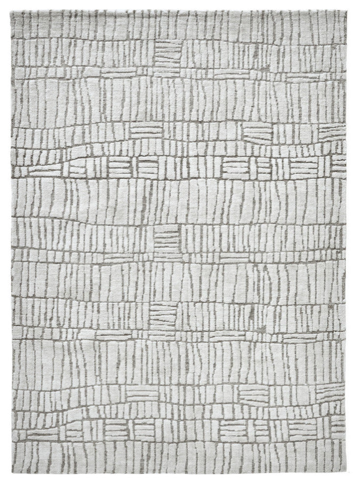 Hazel 5'3" X 7'3" Ft Machine Knitted Rug