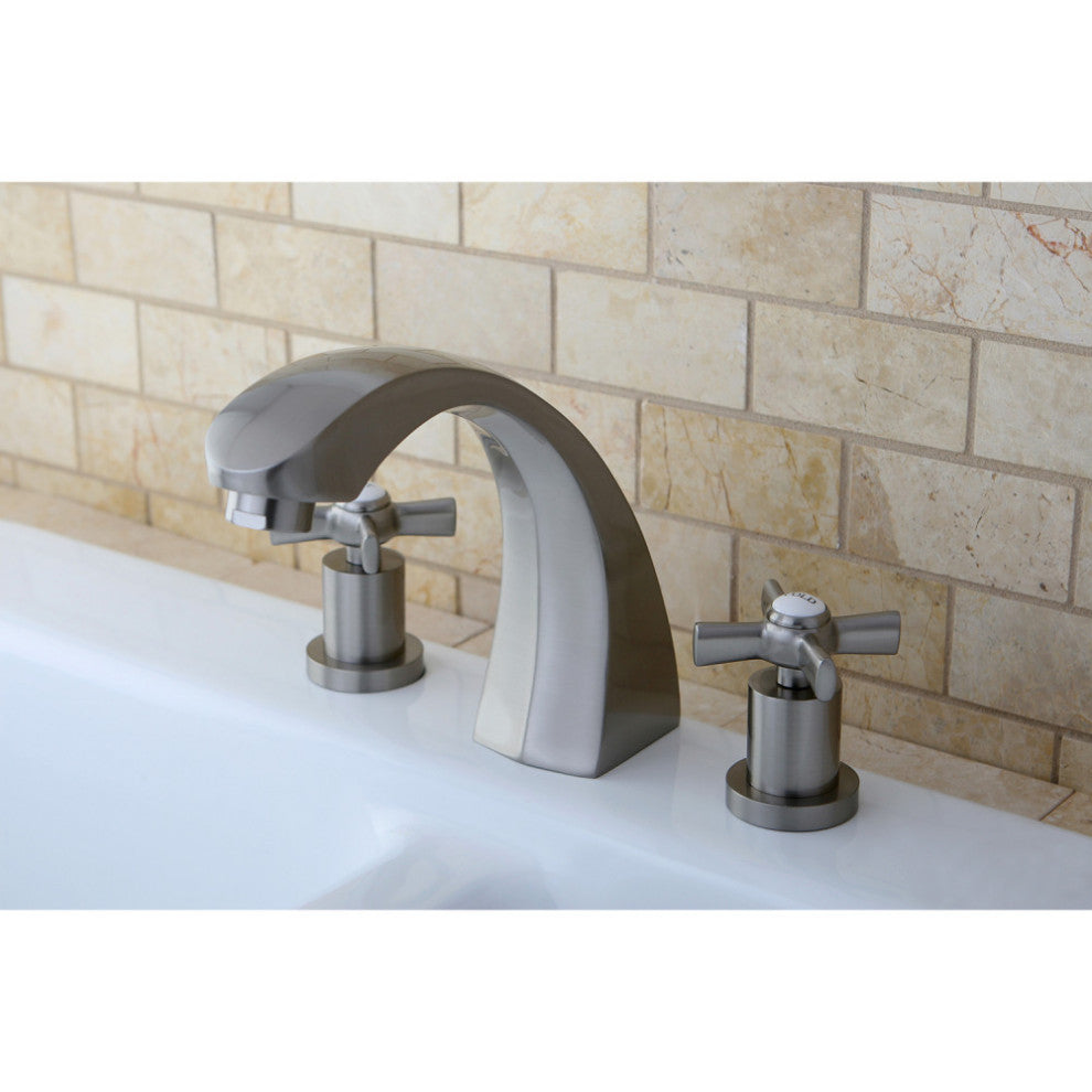 Kingston Brass Roman Tub Faucet, Brushed Nickel