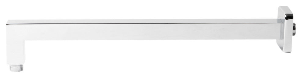 ALFI brand ABSA16S-PC Polished Chrome 16" Square Wall Shower Arm