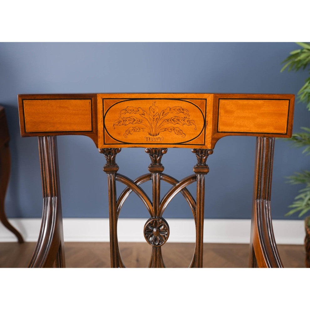 Inlaid Hepplewhite Arm Chair