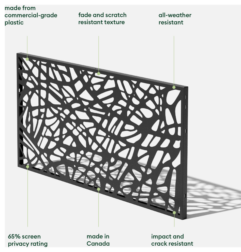 Decorative Screen Panel, Web