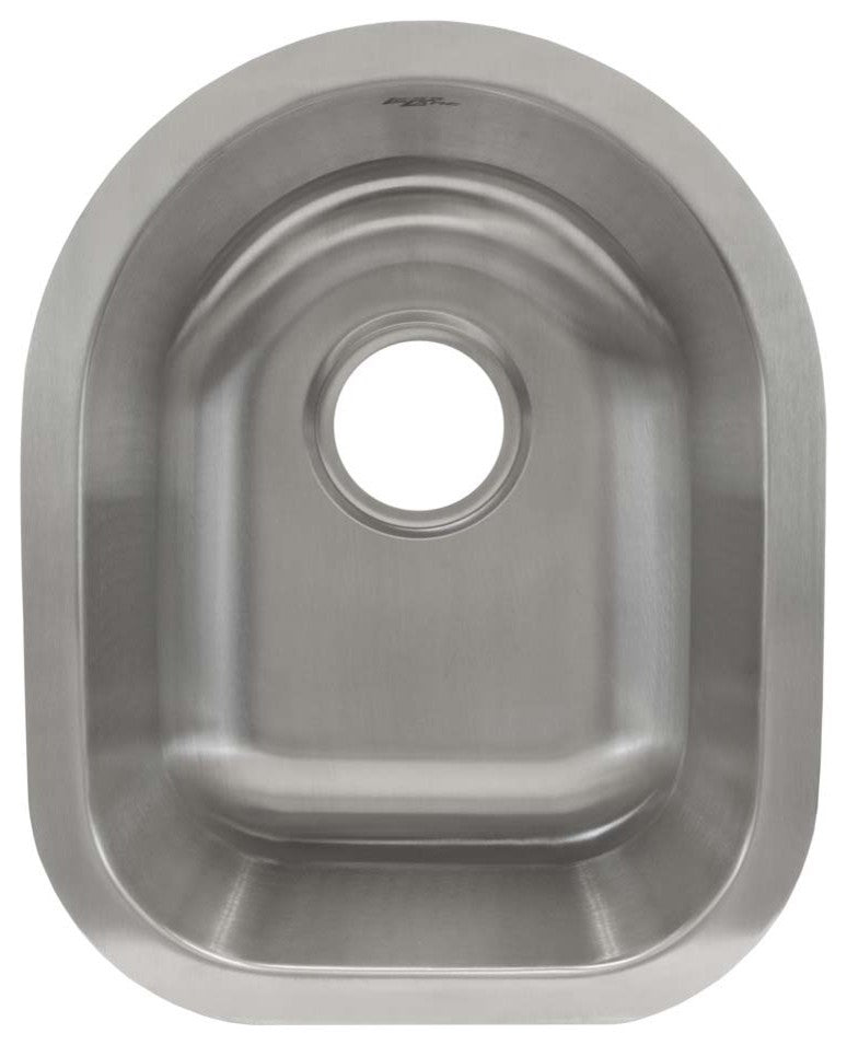 Undermount Stainless Steel Single Bowl Bar or Prep Sink L104
