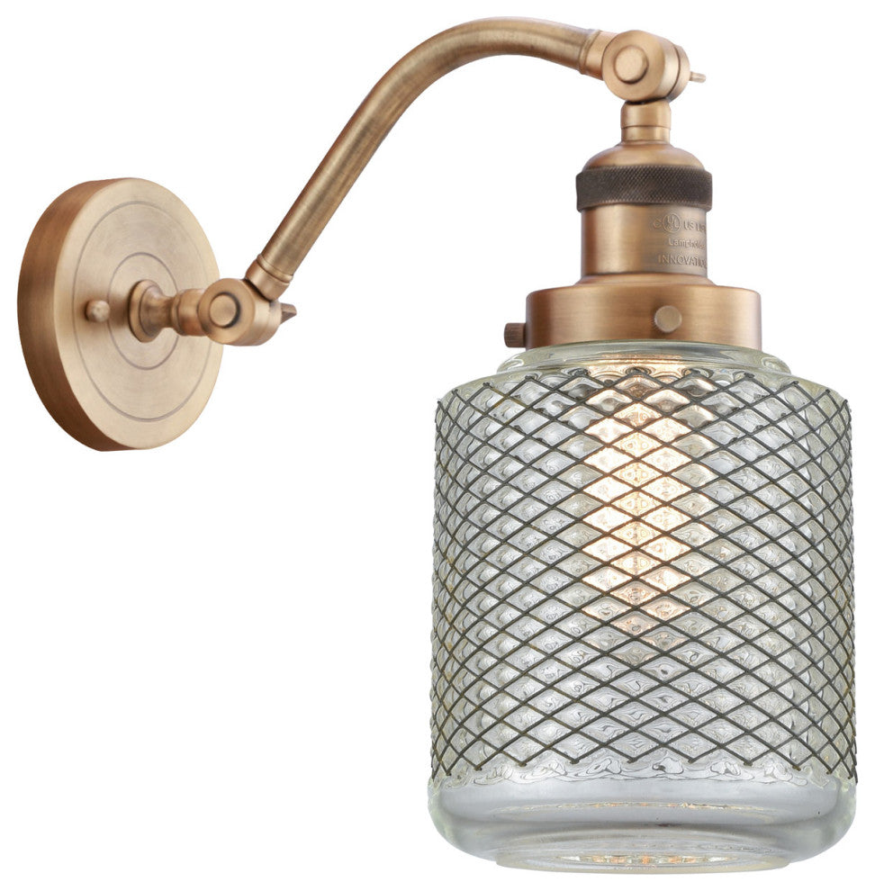 INNOVATIONS LIGHTING 515-1W-BB-G262 Stanton 1 Light Sconce