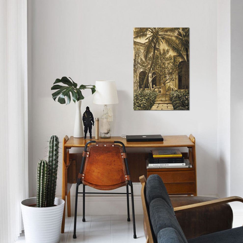 "The Loggia" by David Parks, Canvas Print, 18"x12"