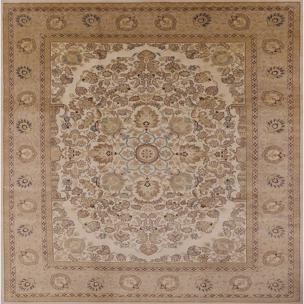Ahgly Company Indoor Square Mid-Century Modern Area Rugs, 6' Square