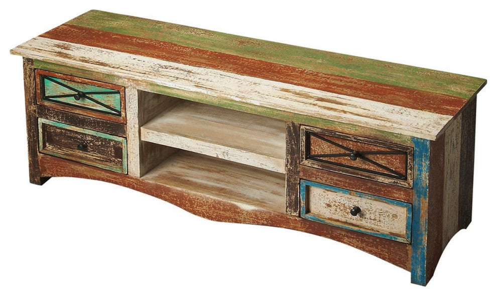 Butler Decatur Recycled Wood Entertainment Console