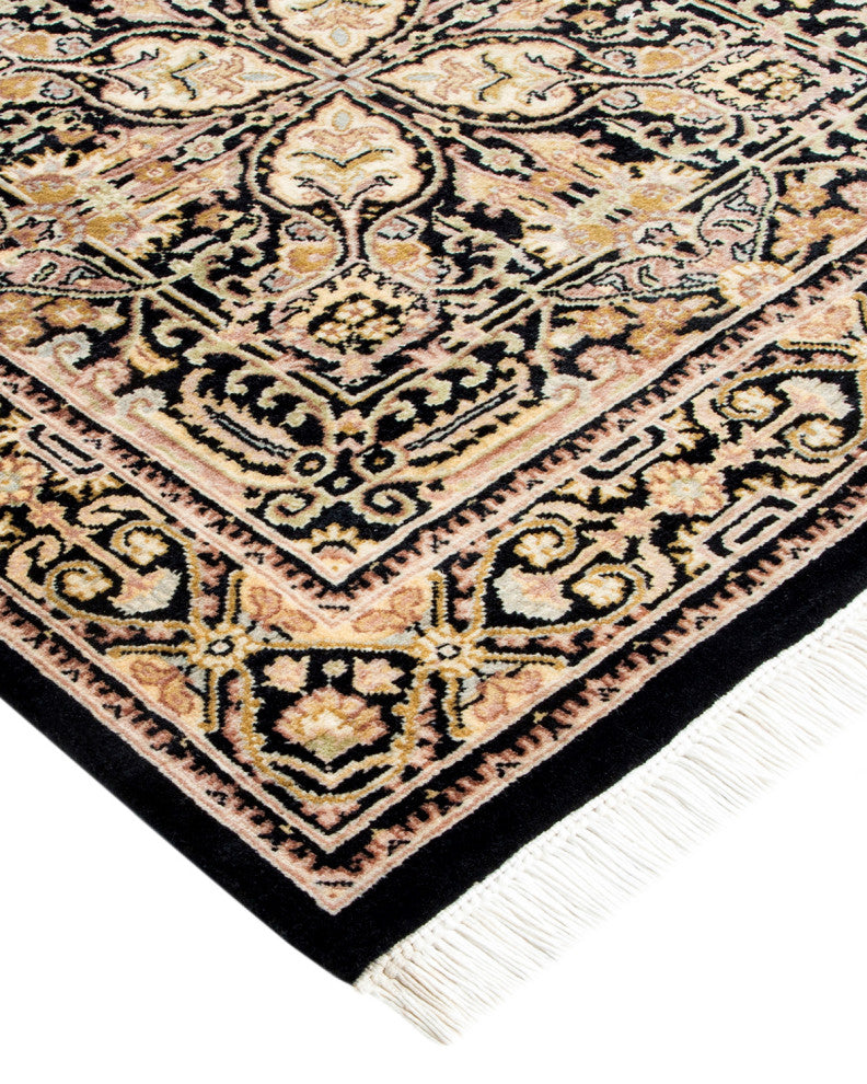 Mogul, One-of-a-Kind Hand-Knotted Area Rug Gray, 2' 7 x 8' 4
