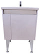 Ucore 24" White Bathroom Vanity With Facuet