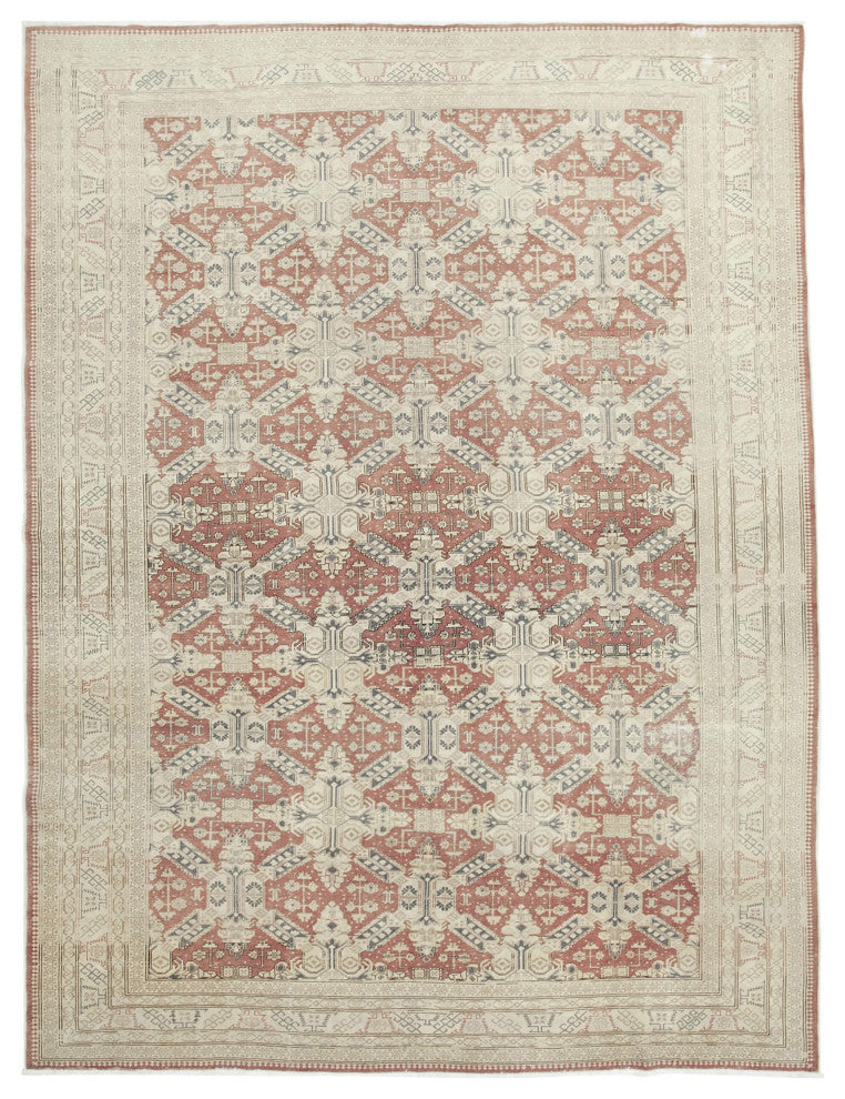 Rug N Carpet - Handmade Anatolian 8' 4'' x 11' 1'' Rustic Area Rug