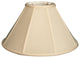 Royal Designs Empire Lamp Shade, Linen Eggshell, 7x20x12.5