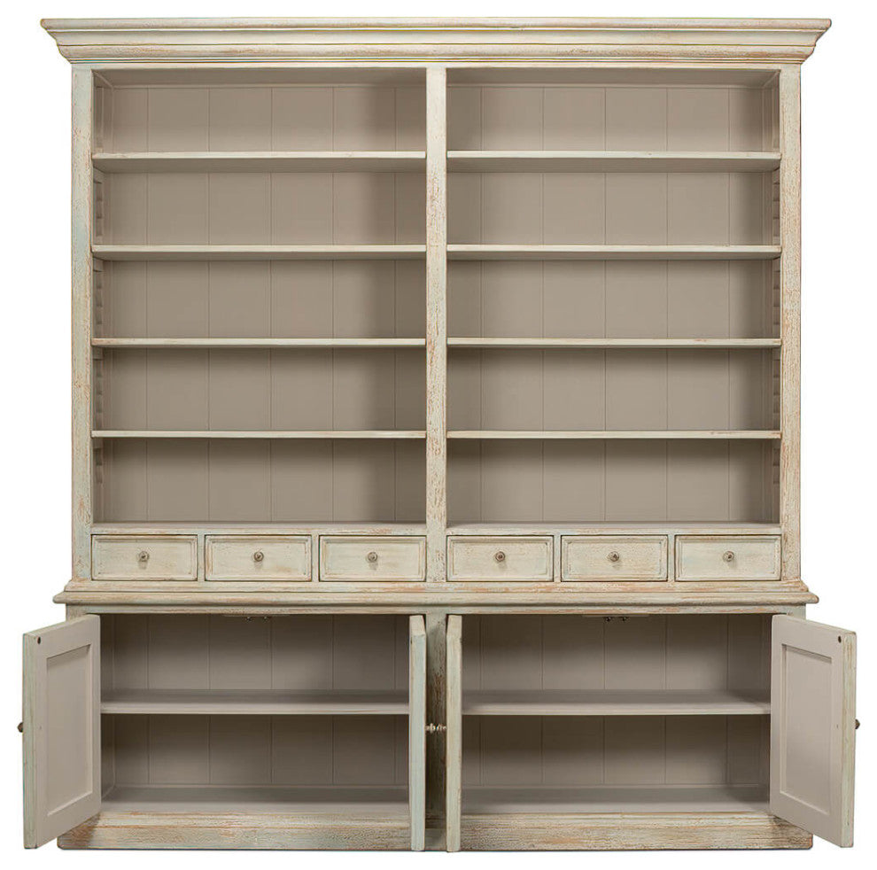 Rustic Painted Bookcase