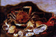 Paolo Porpora Still Life Of A Crab  Shells And Coral In A Landscape Canvas Wrap