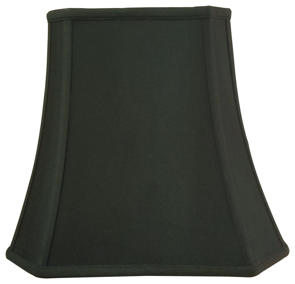 Royal Designs Square Cut Corner Basic Lampshade, Antique Gold, Black, 8x12x11.5