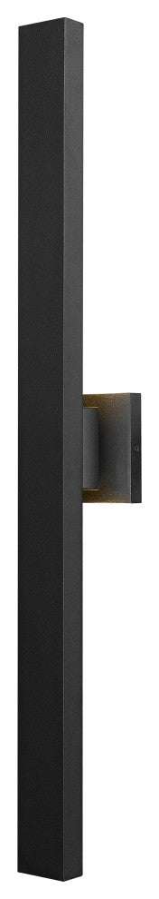 Zlite 576M-2-BK-LED 2-Light Outdoor Wall Sconce, Sandblast