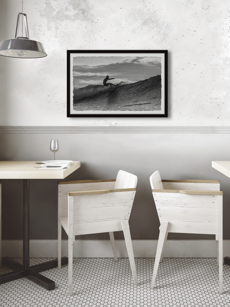 "Challenge Your Limits" Framed Painting Print, 12x8