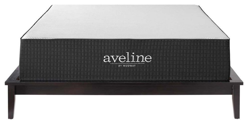 Aveline 12" Memory Foam Queen Mattress-White