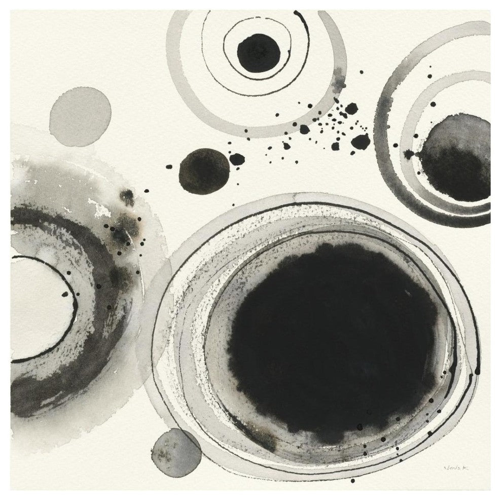 "Planetary IV" Digital Paper Print by Shirley Novak, 32"x32"