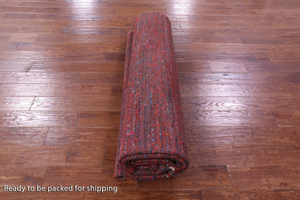 Savannah Grass Handmade Wool & Silk Rug 8' 9" X 11' 7" - Q15444