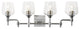 Varaluz-340B04SN-Four Light Bath Satin Nickel