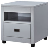 Eleanor End Table, Dove Gray