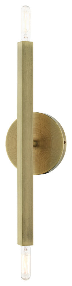 Antique Brass Modern, Urban, Sputnik, Dynamic, Timeless Sconce