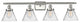 INNOVATIONS LIGHTING 916-4W-SN-G42 Large Cone 3 Light Bath Vanity Light