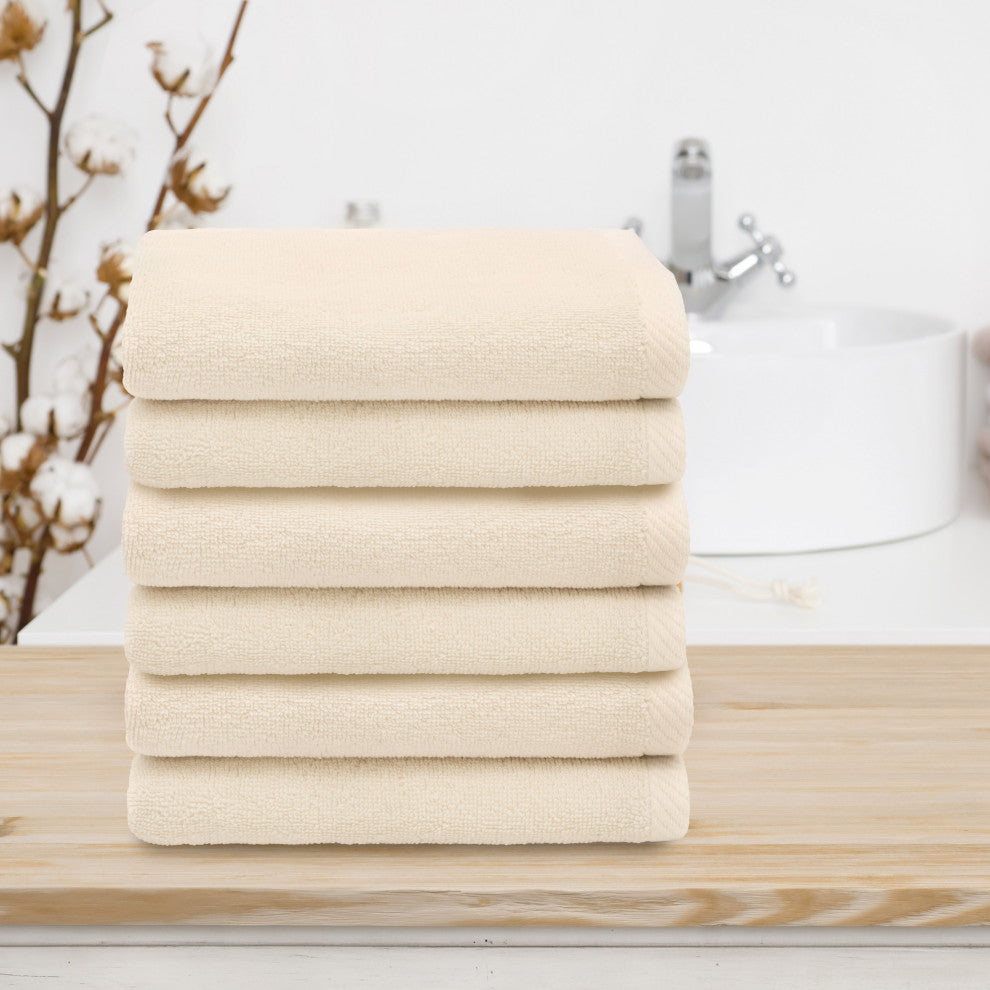Linum Home Textiles 100% Turkish Cotton Ediree Fingertip Towels (Set of 6)