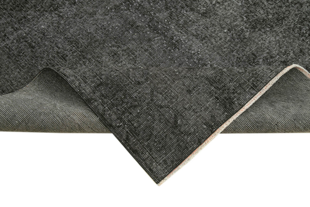 Rug N Carpet - Handwoven Turkish 4' 9" x 9' 7" Contemporary Overdyed Area Rug