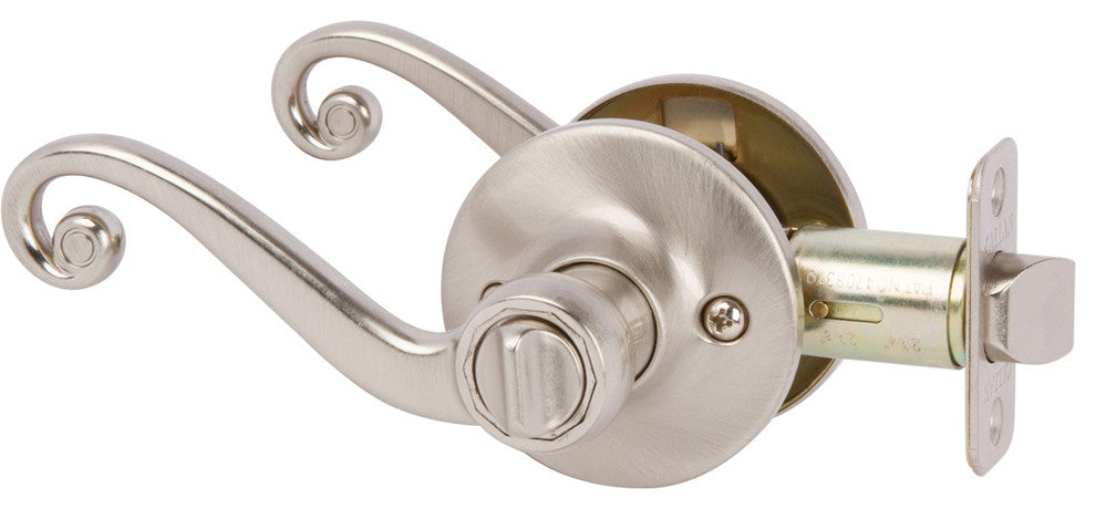 Callan Lexington Privacy Lever Set, Satin Nickel