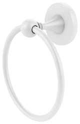 Shadwell Towel Ring, Matte White