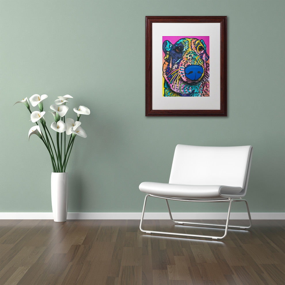 Dean Russo 'Oliver 16' Matted Framed Art, Wood Frame, White Mat, 11x14
