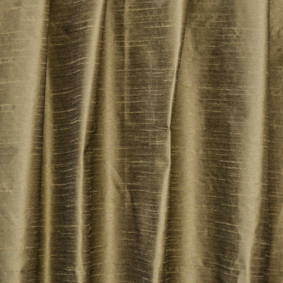 Dull Olive Green Art Silk Fabric By The Yard, 6 Yards For Curtain, Dress