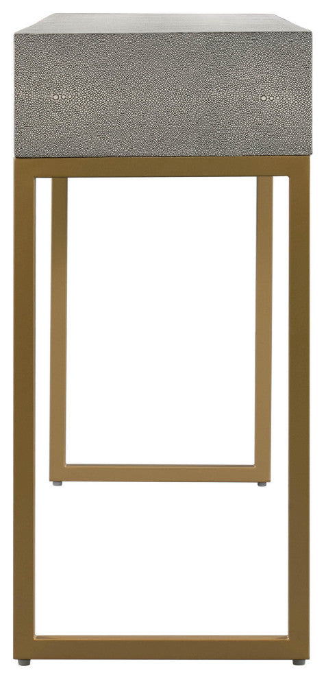 TOV Furniture Pesce Shagreen Console Table