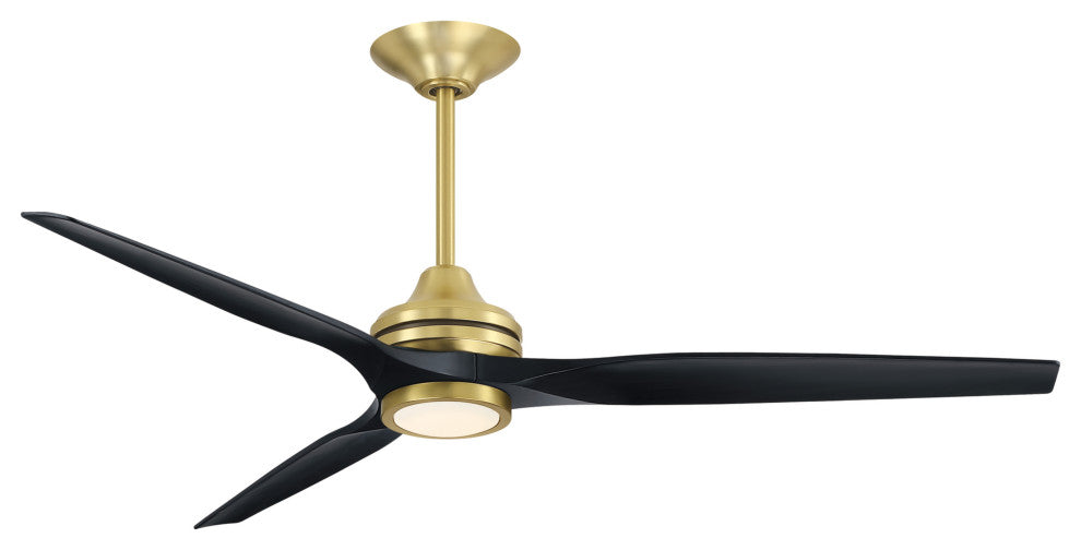 Fanimation Spitfire DC-KIT-64-LK Spitfire DC 64" 3 Blade Indoor / - Brushed