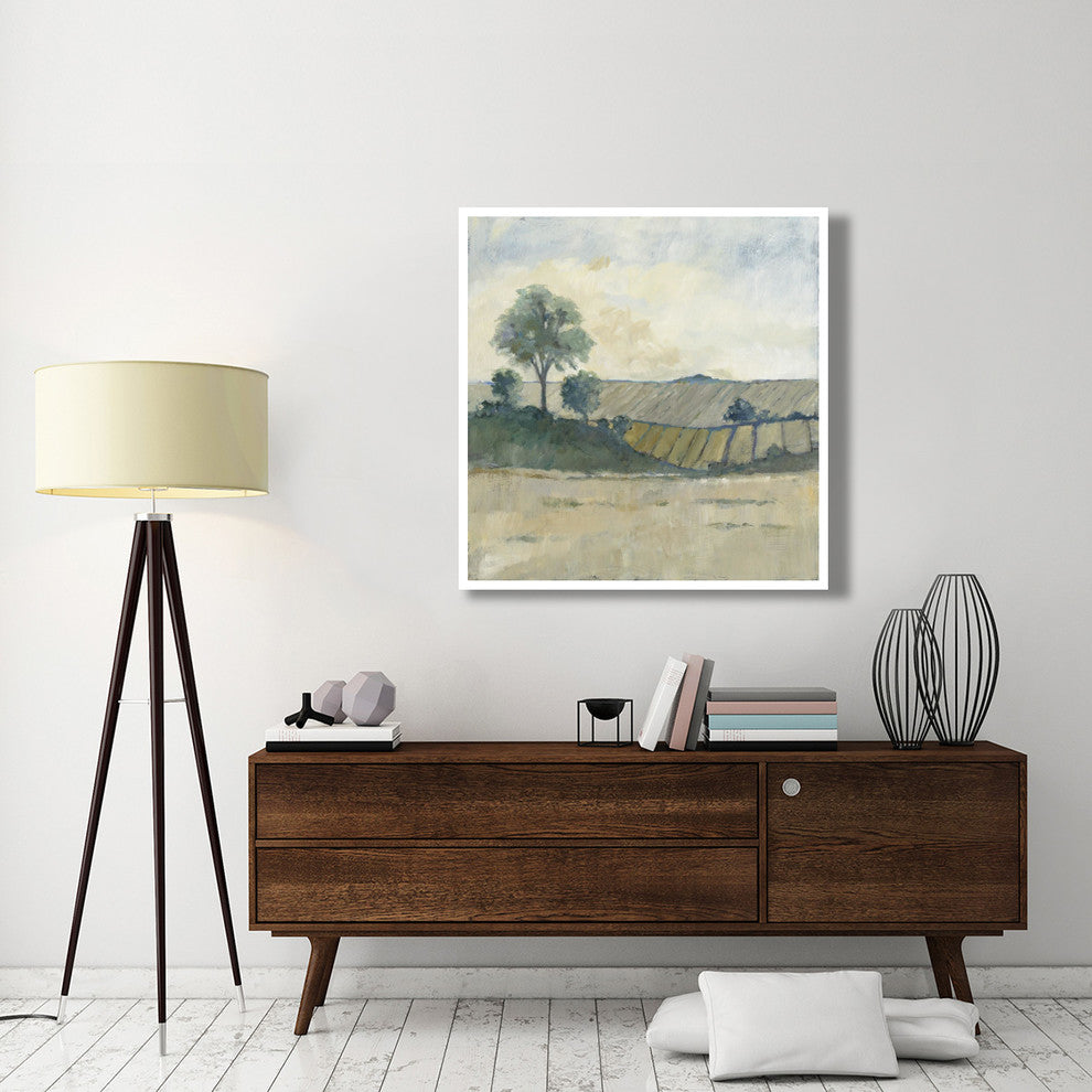 "Fields Before the Storm" Digital Paper Print by Avery Tillmon, 42"x42"