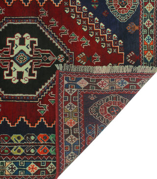 Fine Vintage Distressed Mehrangi Red Rug