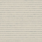 Putty and Blue Faux Capiz Wallpaper
