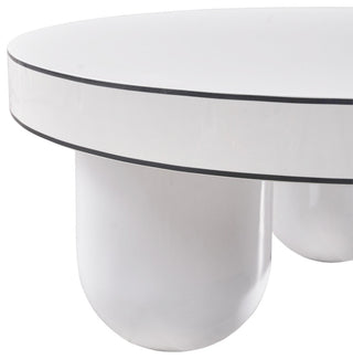 Jasper White Glossy Coffee Table