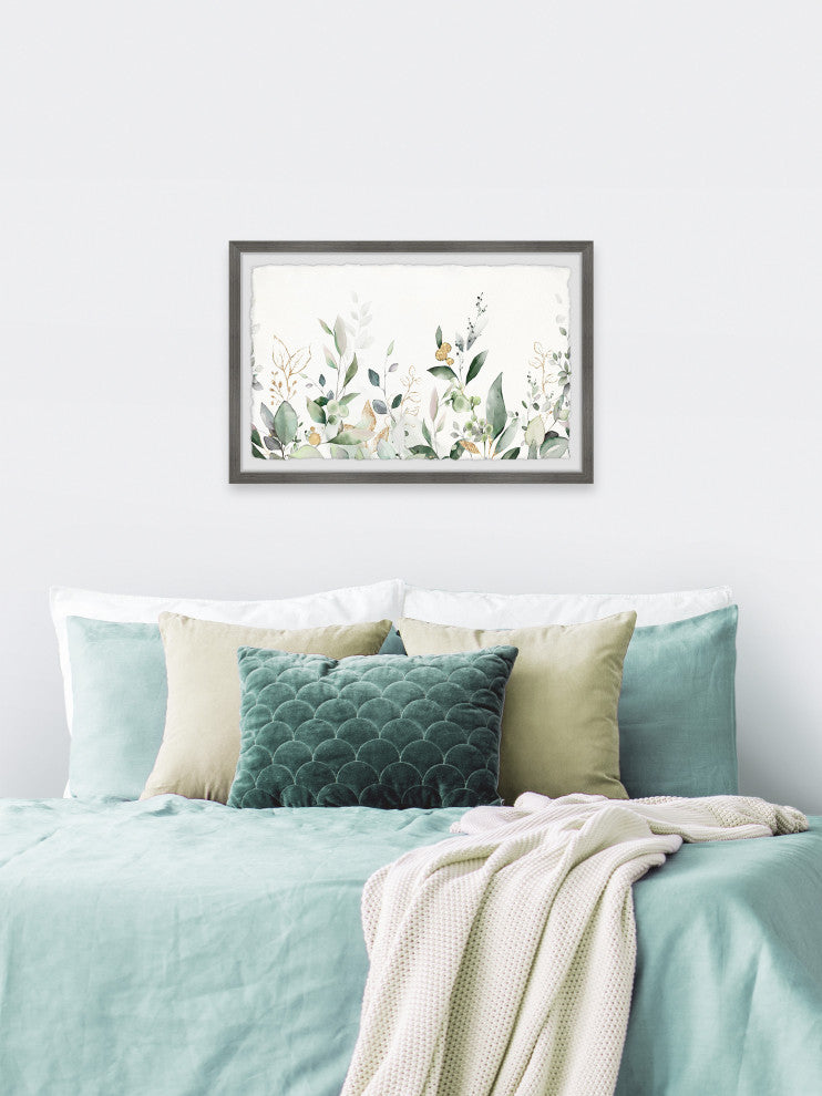 "Believe in Tomorrow" Framed Painting Print, 12x8