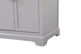 Home Living 22" Farmhouse Grey-Light Bathroom Vanity