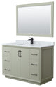 Wyndham WCF414148SLBCMUNSM46 Strada 48" Single Bathroom Vanity in Light Green