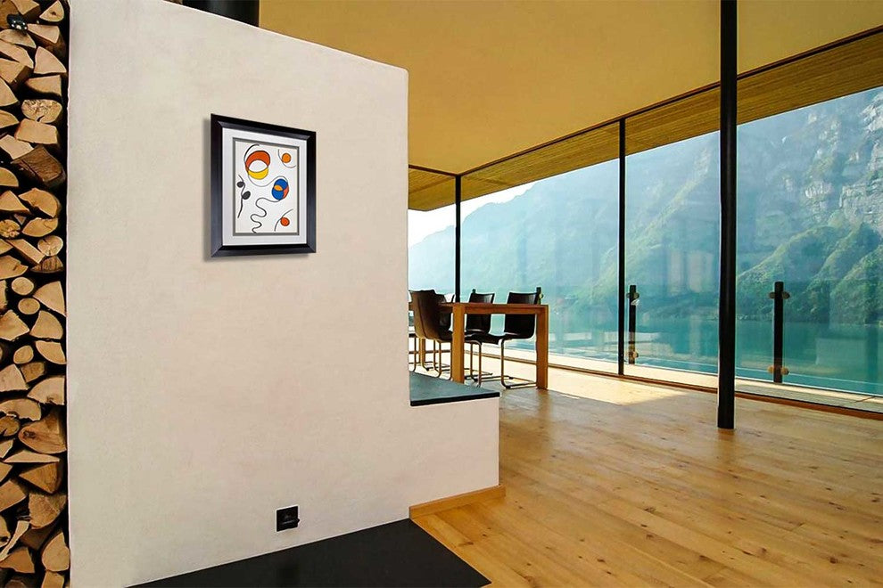 Alexander Calder Original Lithograph, Limited Edition, Framed