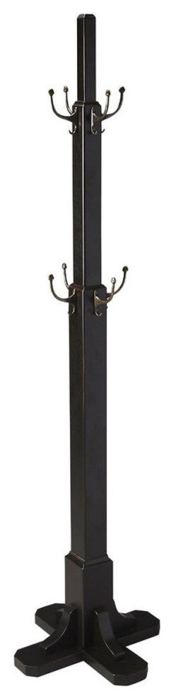 Butler Webster Black Licorice Coat Rack/Tree