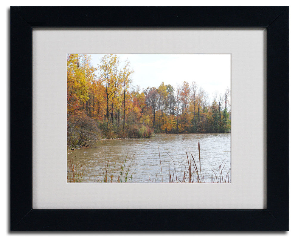 'Just a Wonder' Matted Framed Canvas Art by Monica Fleet