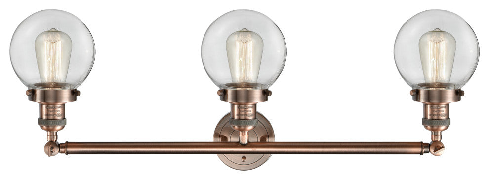 Innovations Lighting 205-Ac-S-G202-6 3 Light 30" Bathroom Fixture