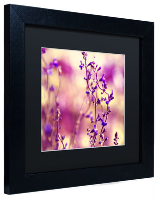 'Summer Melodies' Matted Framed Canvas Art by Beata Czyzowska Young